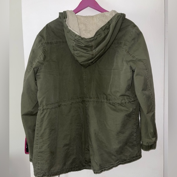 Fur lined utility  jacket - Picture 2 of 3